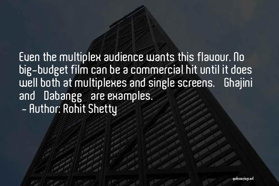 Multiplex Quotes By Rohit Shetty