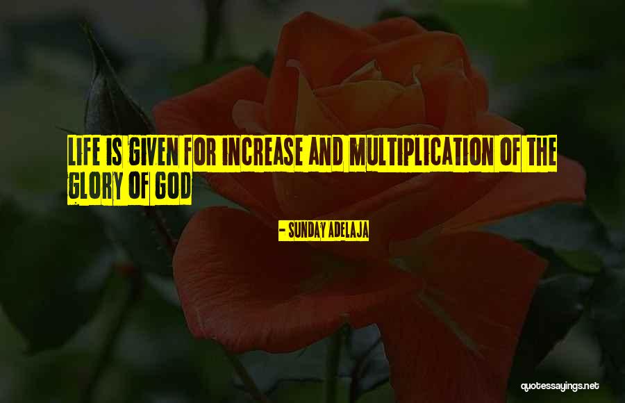 Multiplication Of Life Quotes By Sunday Adelaja Multiplication Of Life Quotes By Sunday Adelaja