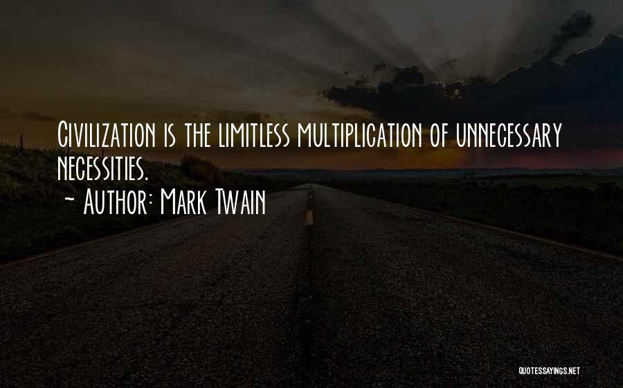 Multiplication Quotes By Mark Twain