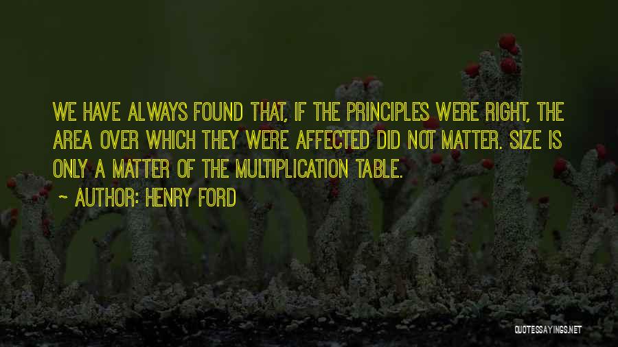 Multiplication Table Quotes By Henry Ford