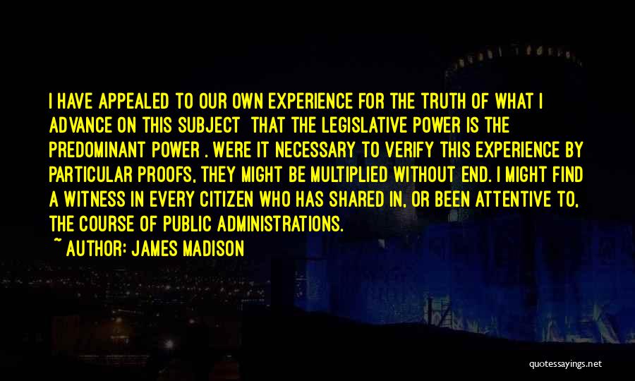 Multiplied Quotes By James Madison