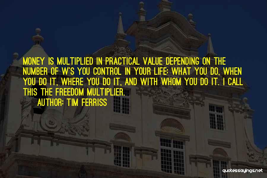 Multiplier Quotes By Tim Ferriss