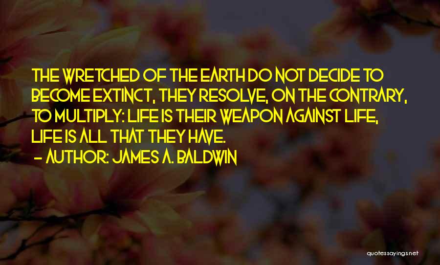 Multiply Quotes By James A. Baldwin