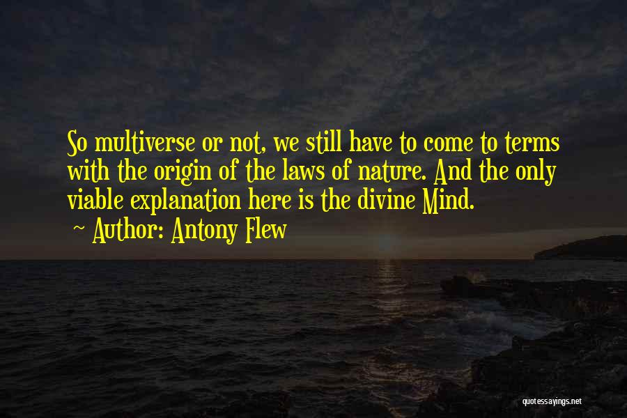 Multiverse Quotes By Antony Flew