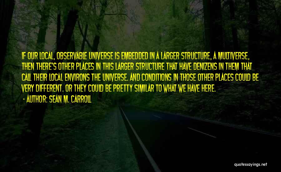 Multiverse Quotes By Sean M. Carroll