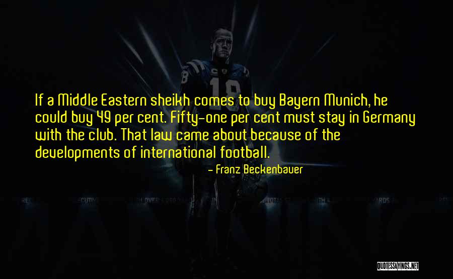 Munich Germany Quotes By Franz Beckenbauer