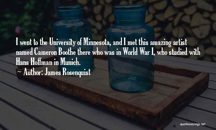 Munich Quotes By James Rosenquist