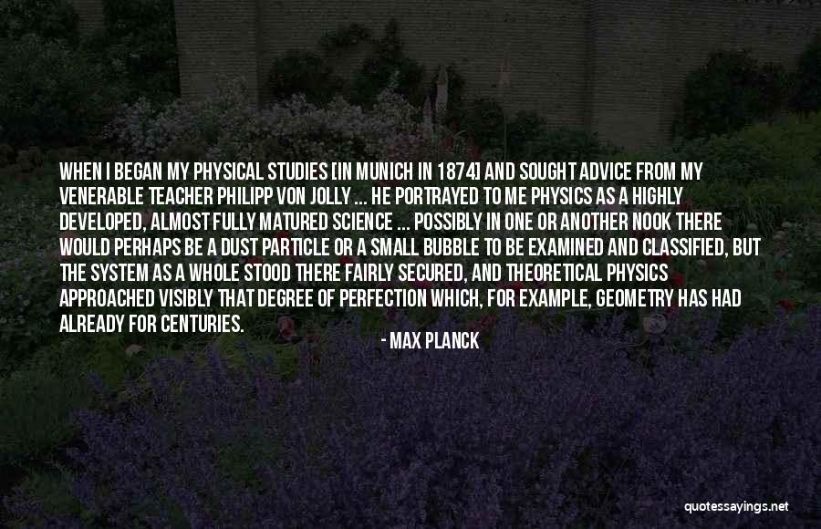 Munich Quotes By Max Planck