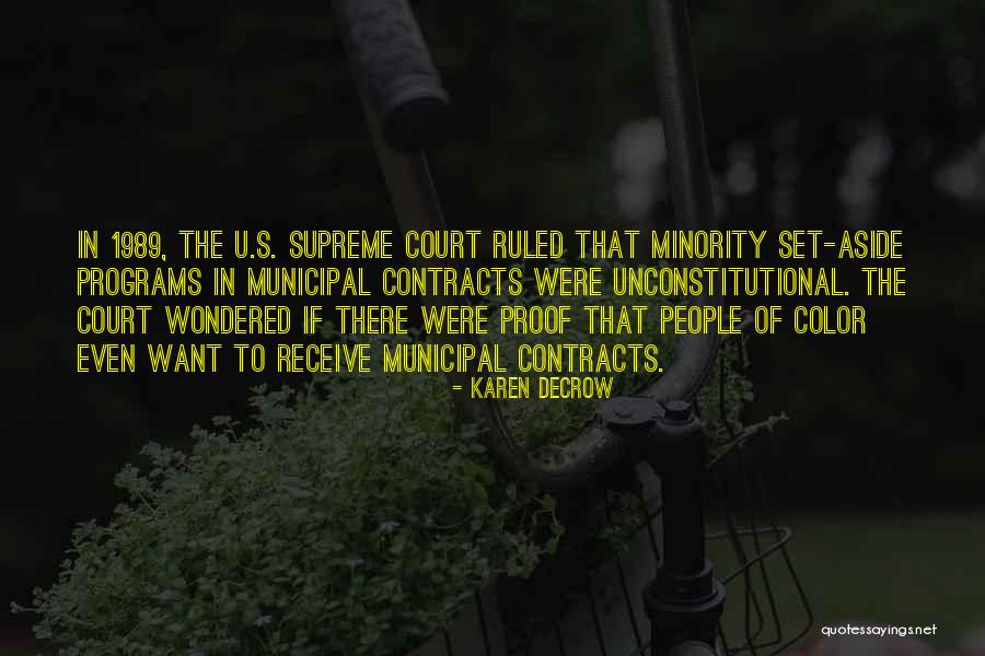 Municipal Quotes By Karen DeCrow Municipal Quotes By Karen DeCrow