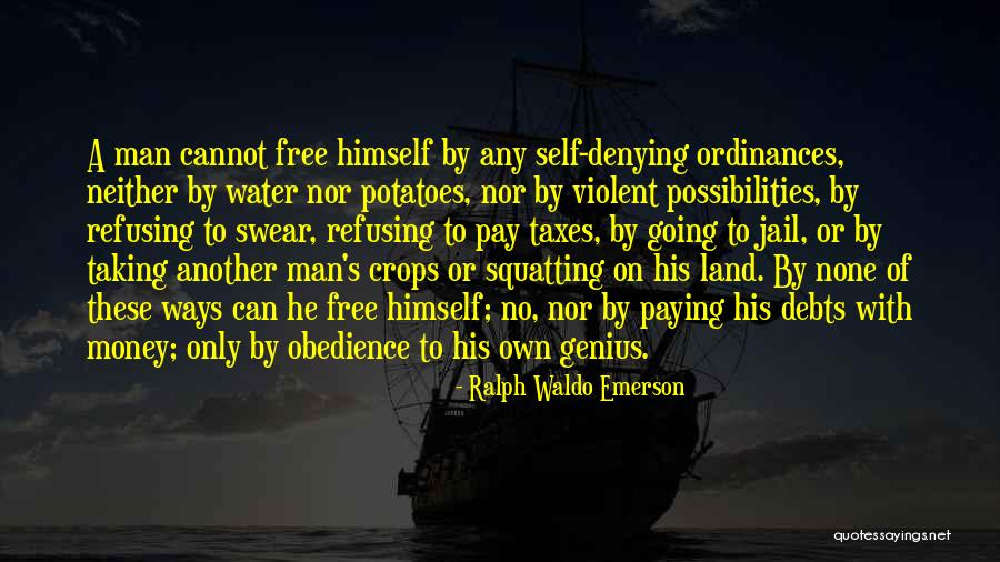 Munies Finance Quotes By Ralph Waldo Emerson