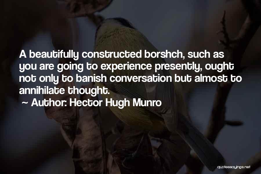 Munro Quotes By Hector Hugh Munro
