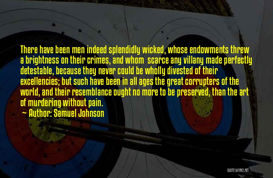 Murdering Quotes By Samuel Johnson