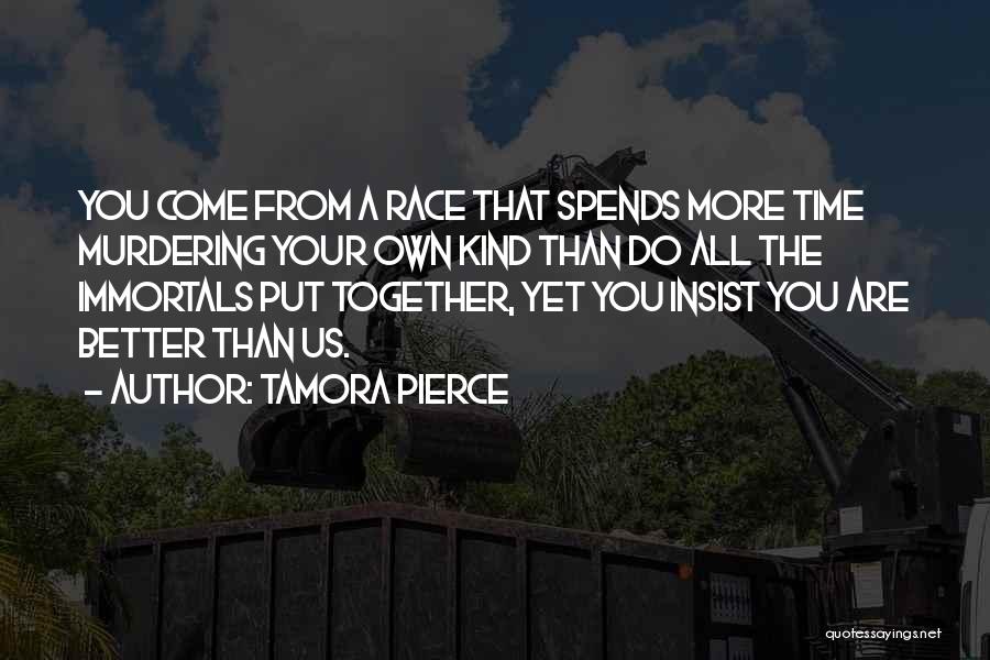 Murdering Someone Quotes By Tamora Pierce