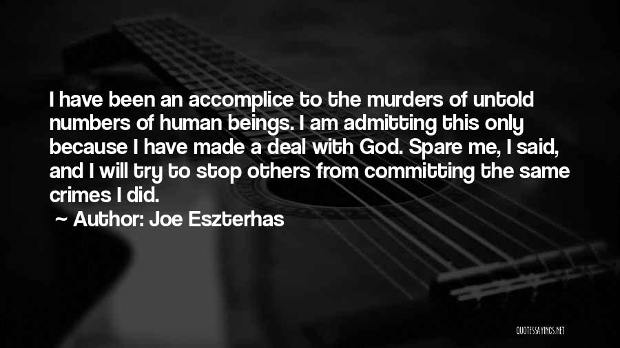 Murders By Numbers Quotes By Joe Eszterhas