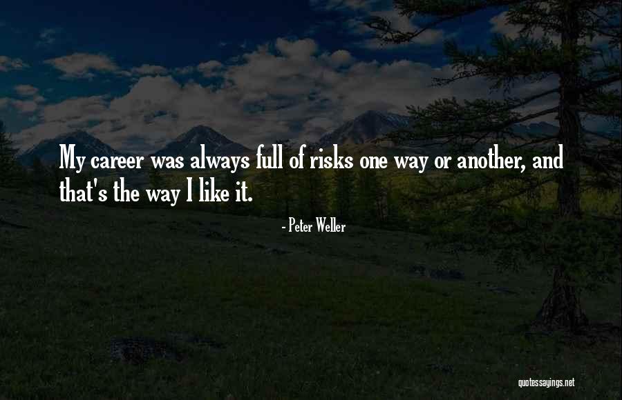 Muresul Quotes By Peter Weller Muresul Quotes By Peter Weller
