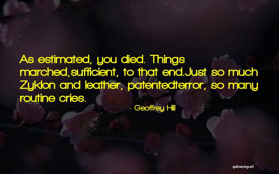 Murgia National Park Quotes By Geoffrey Hill Murgia National Park Quotes By Geoffrey Hill