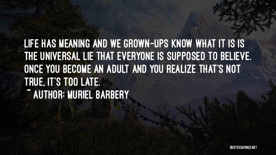 Muriel Barbery Quotes 995131