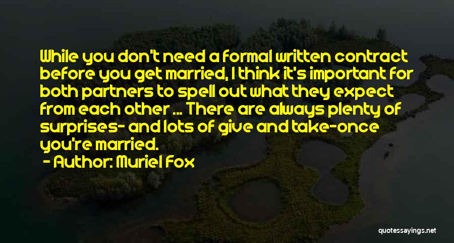 Muriel Fox Quotes 1274834