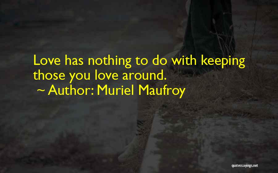 Muriel Maufroy Quotes 1838799