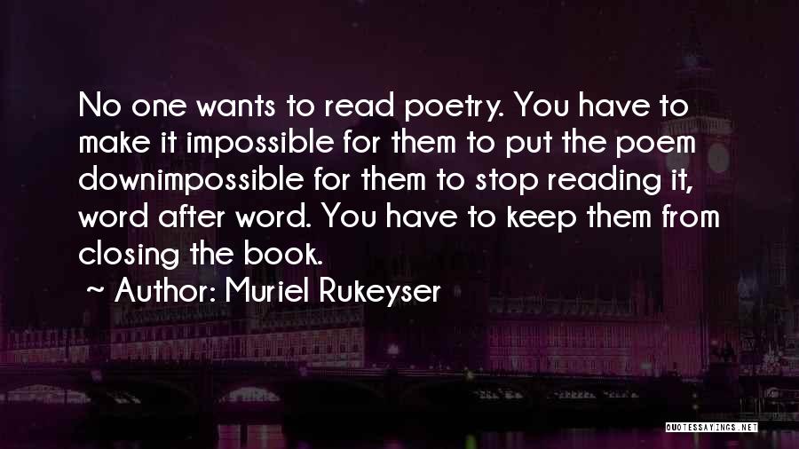Muriel Rukeyser Quotes 968875