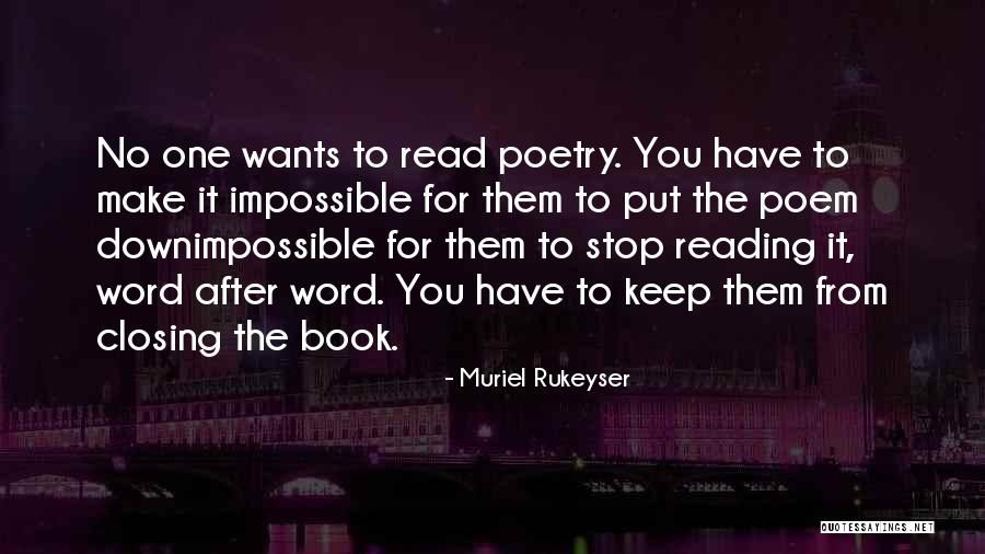 Muriel Rukeyser Quotes 968875