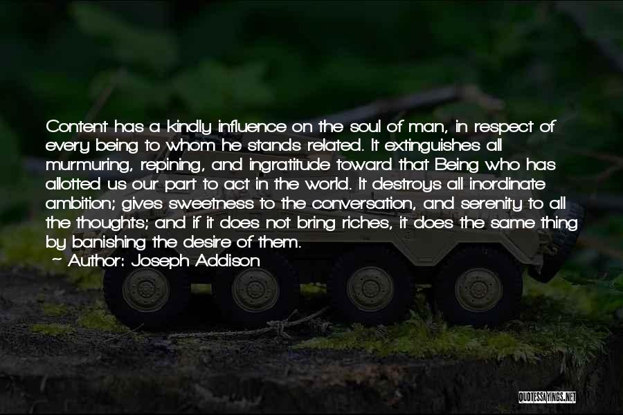 Murmuring Quotes By Joseph Addison