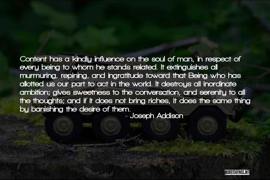 Murmuring Quotes By Joseph Addison Murmuring Quotes By Joseph Addison