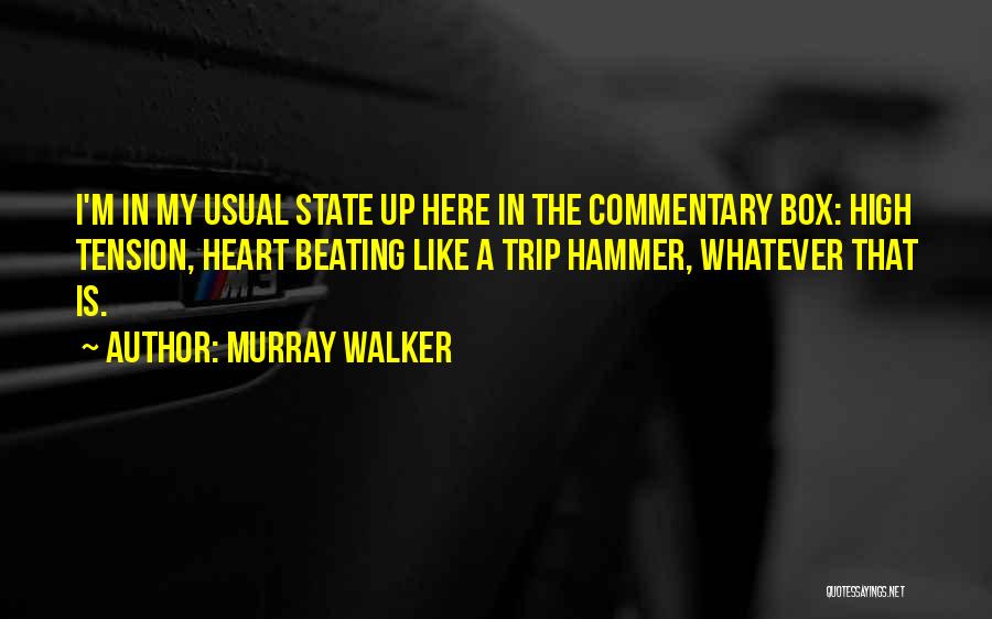 Murray Walker Commentary Quotes By Murray Walker