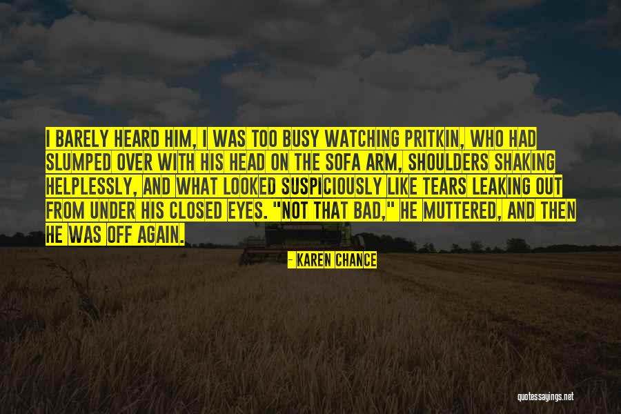 Murrit Turkin Quotes By Karen Chance Murrit Turkin Quotes By Karen Chance
