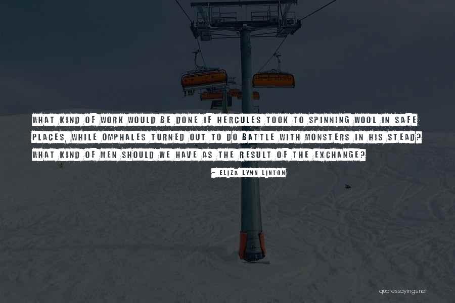 Murter Misa Quotes By Eliza Lynn Linton