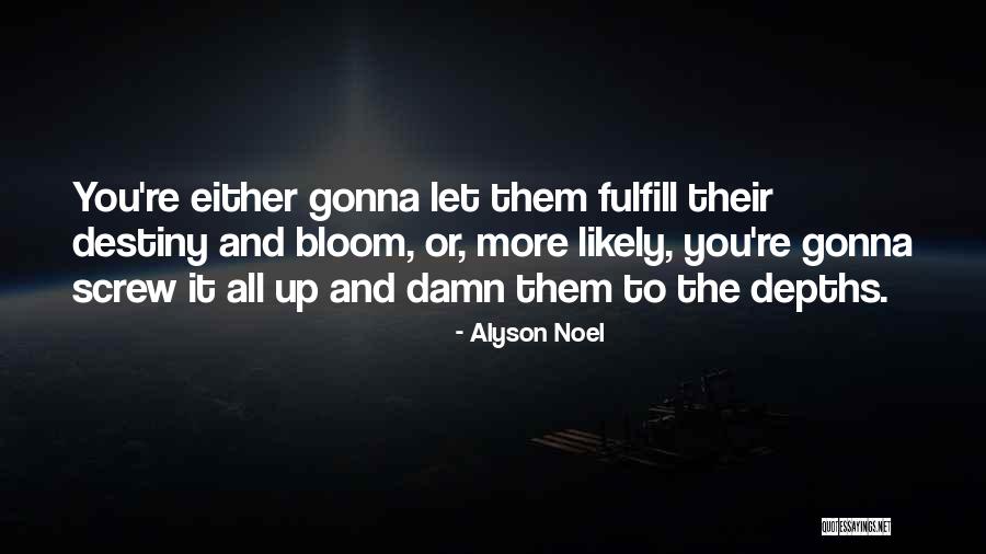 Murvaul Tx Quotes By Alyson Noel Murvaul Tx Quotes By Alyson Noel