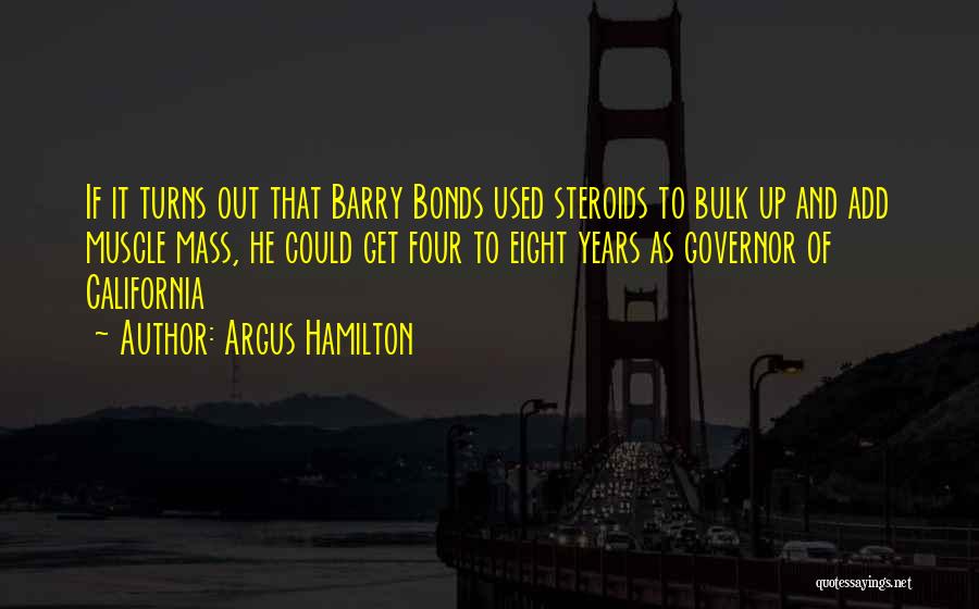 Muscle Quotes By Argus Hamilton
