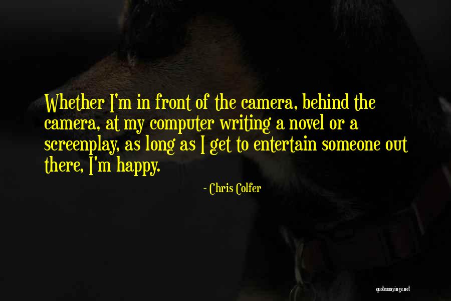 Muscledsuits Quotes By Chris Colfer Muscledsuits Quotes By Chris Colfer