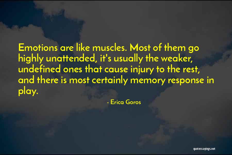 Muscles Quotes By Erica Goros