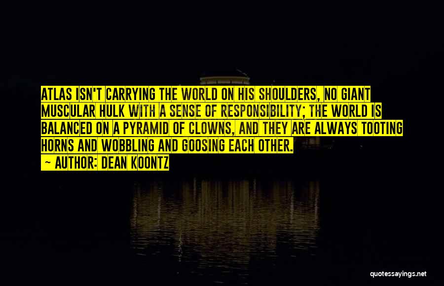 Muscular Quotes By Dean Koontz