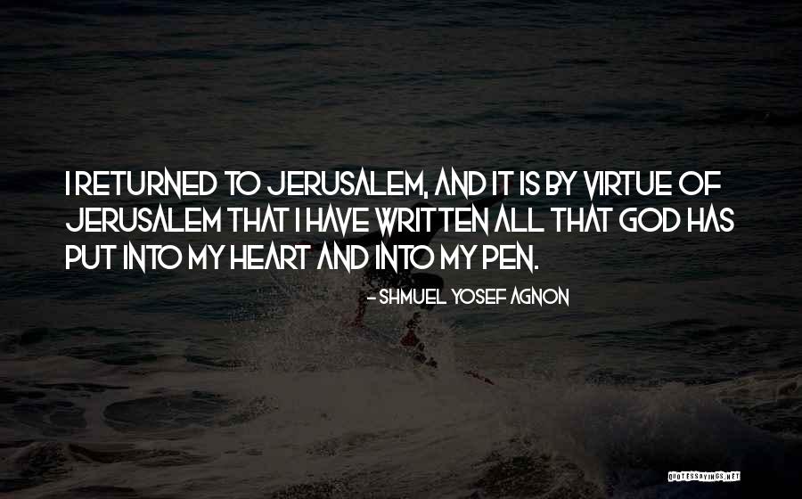 Musculous Man Quotes By Shmuel Yosef Agnon Musculous Man Quotes By Shmuel Yosef Agnon