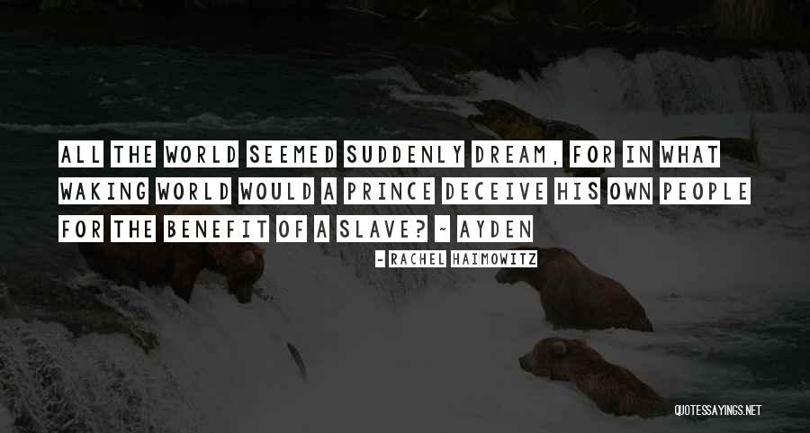 Muselimov Quotes By Rachel Haimowitz Muselimov Quotes By Rachel Haimowitz