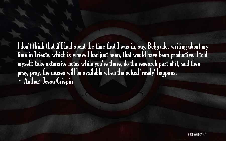 Muses Quotes By Jessa Crispin