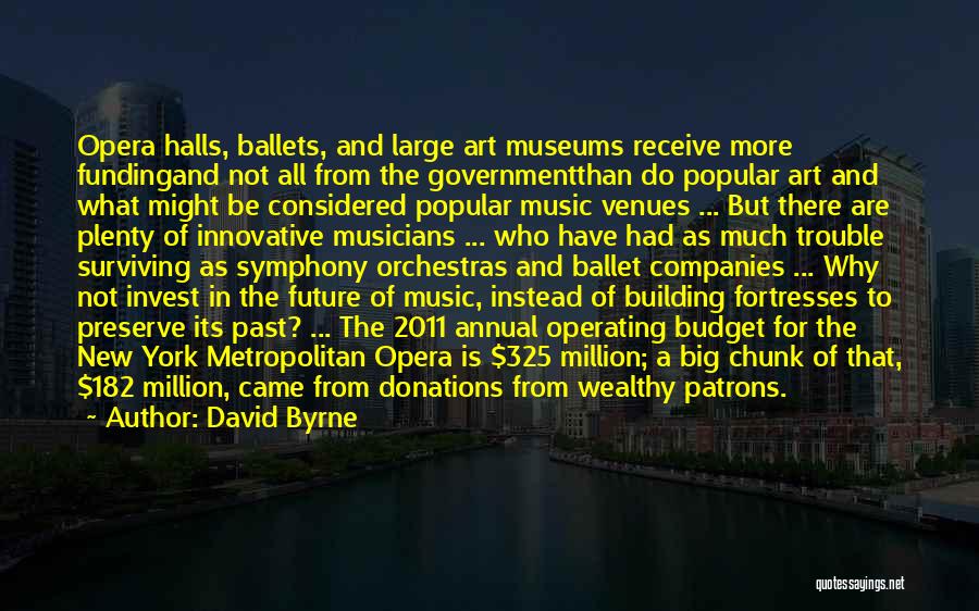 Museums Art Quotes By David Byrne