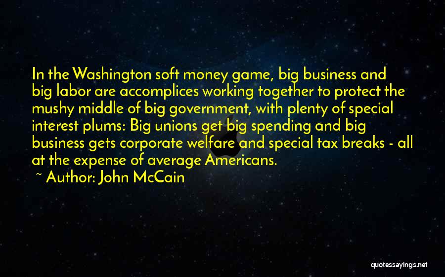 Mushy Quotes By John McCain
