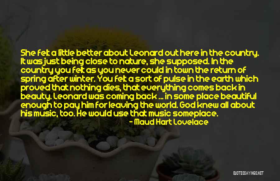 Music After Death Quotes By Maud Hart Lovelace Music After Death Quotes By Maud Hart Lovelace