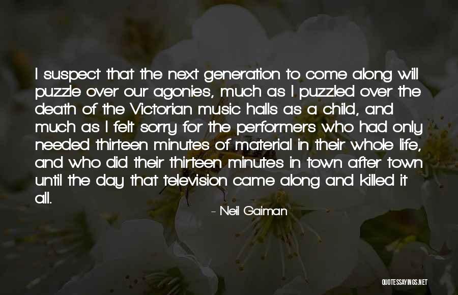 Music After Death Quotes By Neil Gaiman