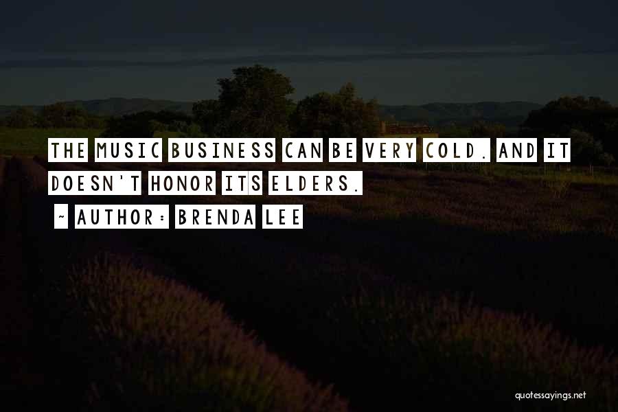 Music And Business Quotes By Brenda Lee