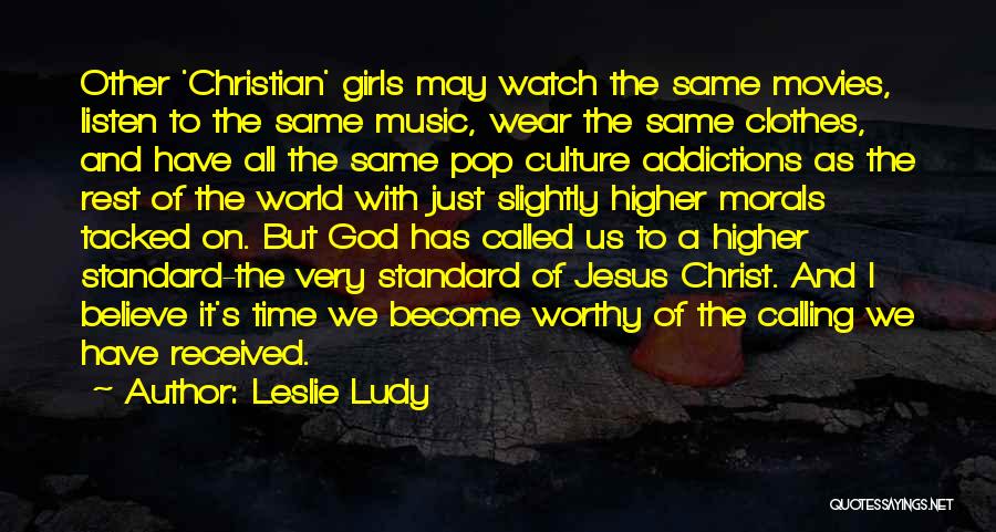 Music And Christian Quotes By Leslie Ludy