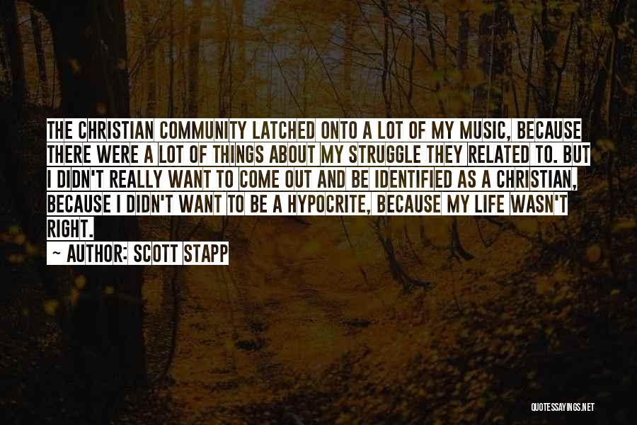 Music And Christian Quotes By Scott Stapp