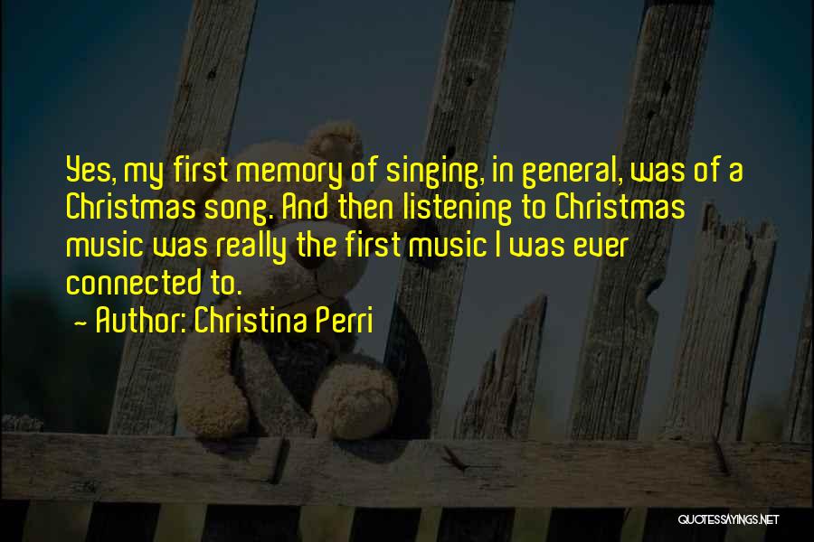 Music And Christmas Quotes By Christina Perri