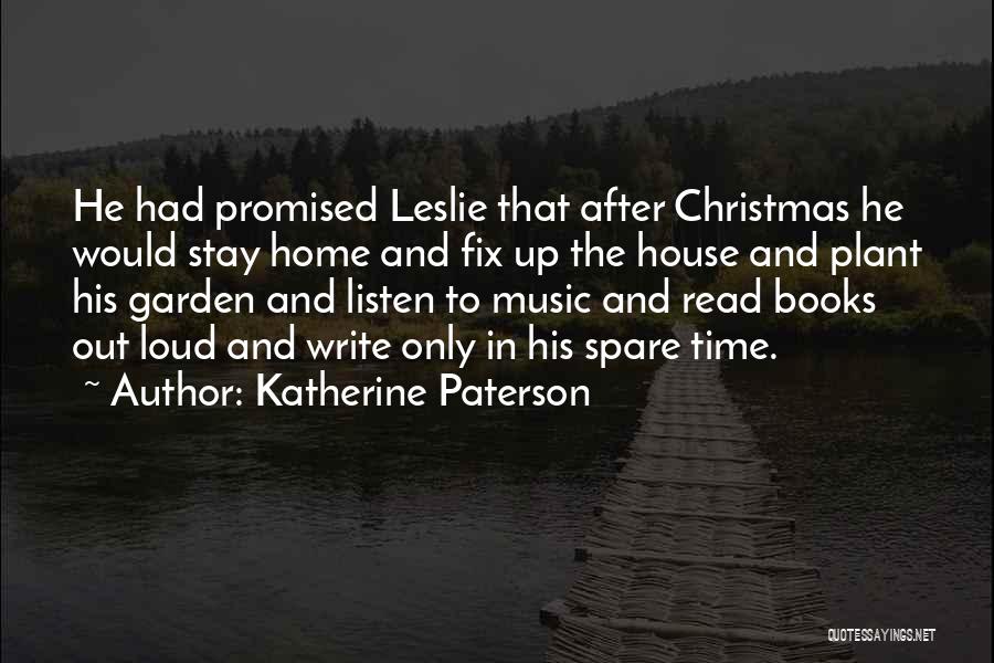 Music And Christmas Quotes By Katherine Paterson