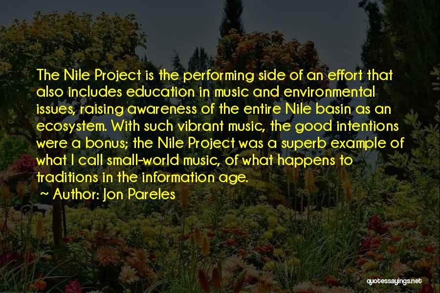 Music And Education Quotes By Jon Pareles