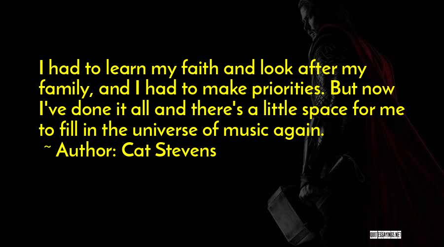 Music And Faith Quotes By Cat Stevens