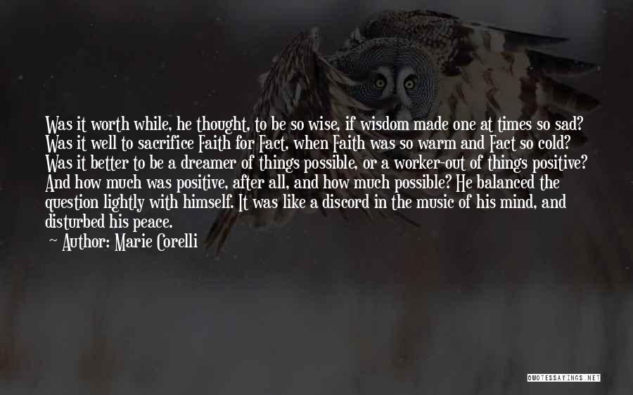 Music And Faith Quotes By Marie Corelli